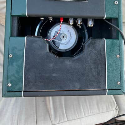 JUDYBOX 18-watt amp "DS Special" -First JUDYBOX amp made by Al Nelson 2003, Green & Black tolex image 2