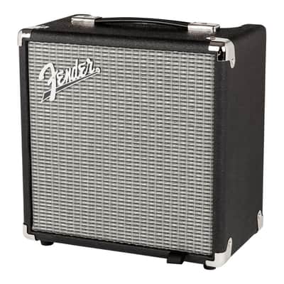 Fender Rumble 15 120V 15-Watts Portable Bass Amplifier with 8-Inch speaker and Three-Band EQ (Black and Silver) image 3