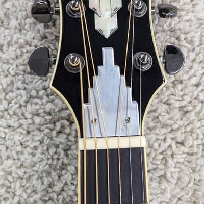 D'Angelico Premier Delancey Dreadnought Size Acoustic Electric Guitar, Sunburst image 8