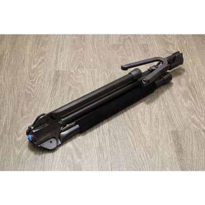 Ultimate Support GS-100+ Height Adjustable, Hanging Style Guitar Stand with Push-Button Leg Locking Mechanism image 9