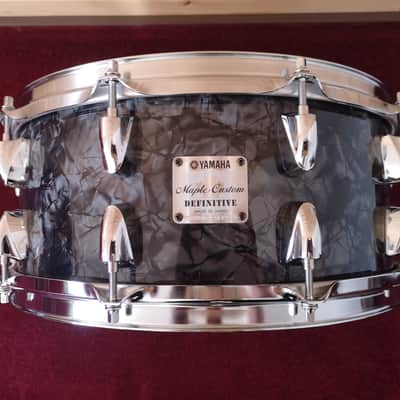 Snare Yamaha Maple Custom Definitive 14" x 6" image 8