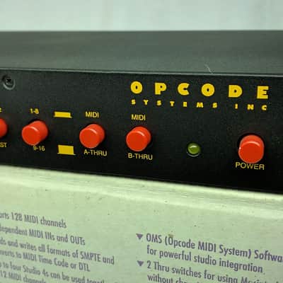 Opcode Studio 4 MIDI & SMPTE Interface (1992) image 6