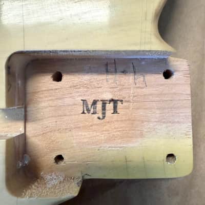MJT Telecaster Body Relic Alder Nitro Butterscotch Light mjt6665 image 9