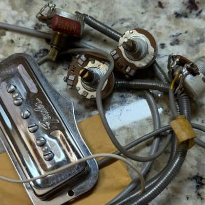 Fender New Old Stock Coronado Pickups & Harness 1966 image 5