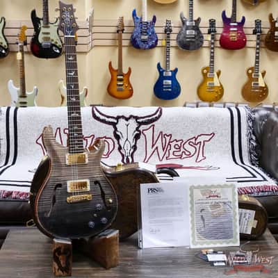 PRS Wild West Guitars 25th Anniversary Limited Run Wood Library Artist Package Hollowbody II Piezo Frostbite Fade (Private Stock Color) 5.40 LBS (US Only / No International Shipping) image 6