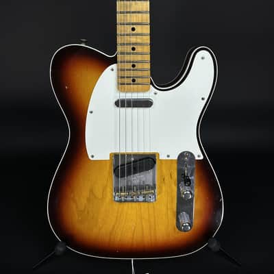 Fender Custom Shop Limited Edition '50s Twisted Telecaster Custom - Chocolate 3-Color Sunburst 2023 image 2
