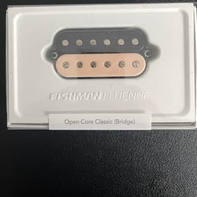 Fishman Fluence Open Core Classic Bridge Pickup PRF-COC-BZ1 - Zebra image 1