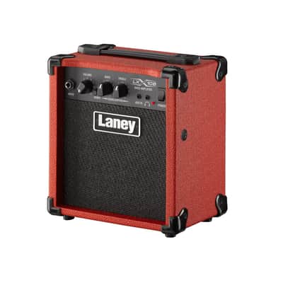 Laney LX10B-RED Bass Guitar Practice Amplifier, Red image 3