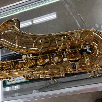 Hollywood Winds H-603L Tenor Saxophone Gold Finish w/ Case & Accessories image 10