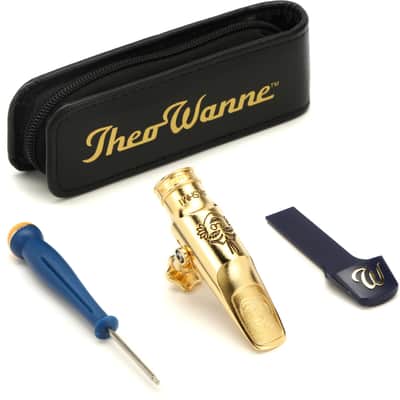 Theo Wanne Lakshmi Alto Saxophone Mouthpiece - 7  Gold-plated image 1
