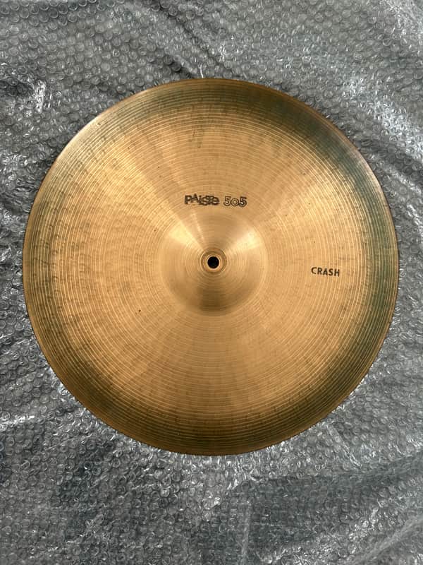Paiste 505 18“ Crash „Black Label“ 1974-1980 image 1