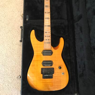 Jackson Custom Shop 1998 1-Piece Solid Flame Maple Body, Strat Headstock image 2