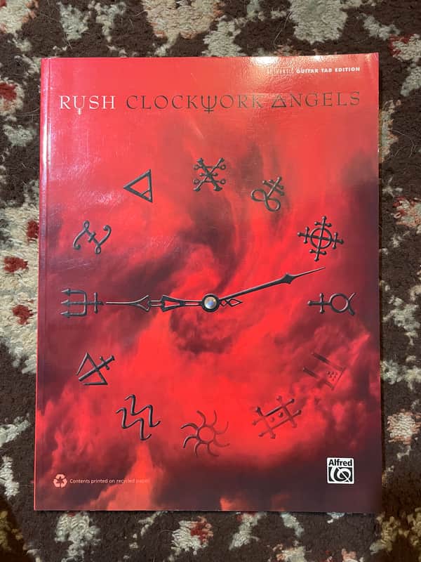 Rush Clockwork Angels Guitar Tab Book image 1