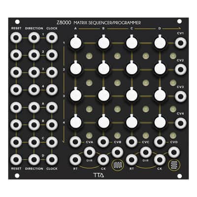 Tiptop Audio Z8000 Matrix Sequencer Eurorack Module (Black) image 1