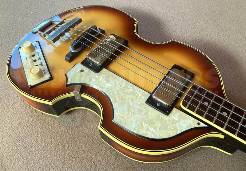 GRECO VB-450 1976 - w/HSC - VINTAGE JAPAN VIOLIN BASS image 1