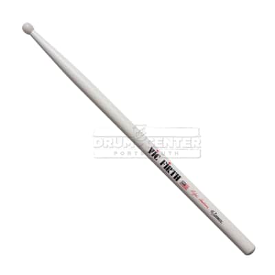 Vic Firth Corpsmaster Signature Snare Stick Ralph Hardimon Nylon Tip image 1