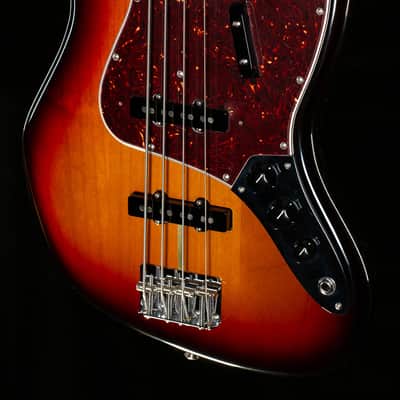 Fender American Original '60s Jazz Bass 3-Tone Sunburst Bass Guitar (657) image 1