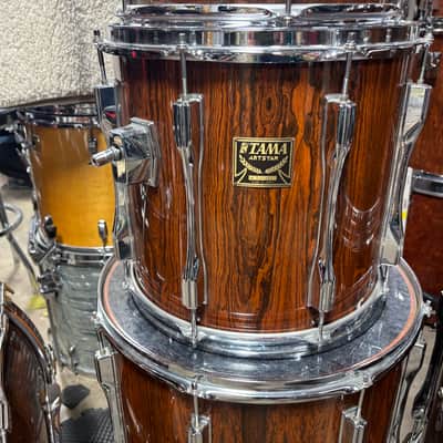 Tama Artstar Cordia Drum Set.  Original Owner with optional 20 inch floor Tom and matching 8 x 14 snare drum. image 11