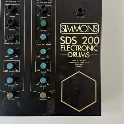 Simmons SDS 200 2-Channel Drum Sound Module 1984 (Serviced / Warranty) image 1