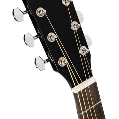Cort Earth Series 60 Dreadnought Acoustic Guitar - Back Gloss (EARTH60BK) Bild 5