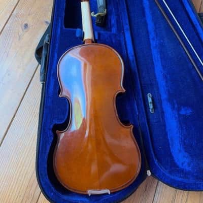Violon Civelli 4/4 avec archet, étui rigide et épaulière Kun image 12