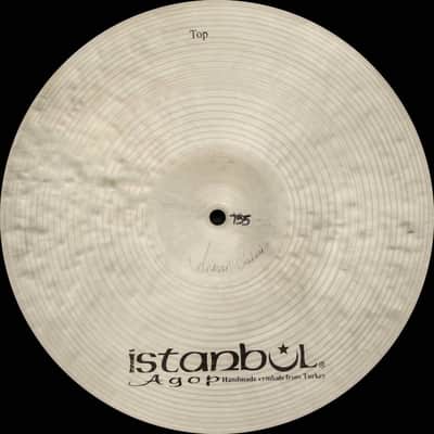 Istanbul Agop Mel Lewis 13" 1982 Hi-Hat 755/855 g image 2