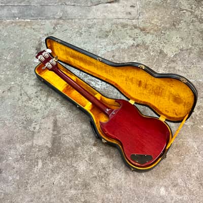 Gibson EB-0 Bass Guitar 1964 - Cherry original vintage USA image 9