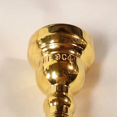 Schilke 9c4 Gold Plated Trumpet Mouthpiece image 3