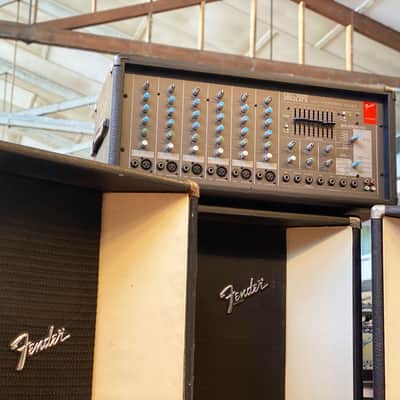 Fender Vintage PA Speakers with SR6520PD Powered Mixer image 4