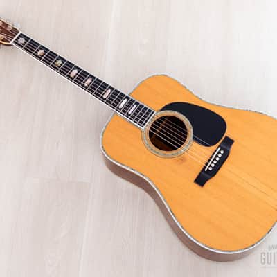1973 Martin D-45 Vintage Dreadnought Acoustic Guitar w/ Case image 14
