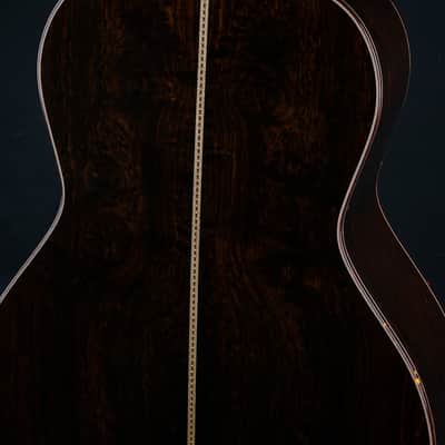 Santa Cruz H13 41 African Blackwood and Moon Spruce Sunburst Custom NEW image 18