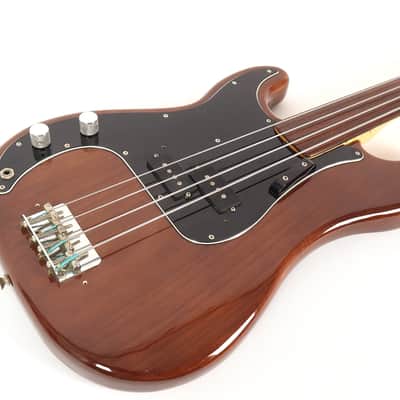 1978 Fender Precision Bass Left Handed Fretless P-Bass Guitar w/ Case Very Rare! image 7