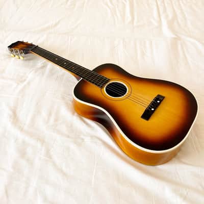 🎸 Vintage 1950s/60s Lark Toy Guitar – Shanghai, China – 19,5" Scale – Sunburst Finish image 21