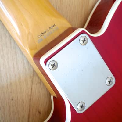2004 Fender Telecaster Custom '62 Reissue Guitar TL62B Cherry Red