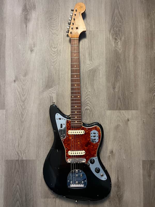 Fender Jaguar 1963 - Black image 1
