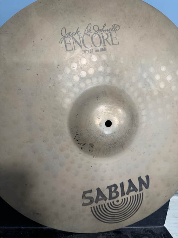 Sabian 20" Signature Jack DeJohnette Encore Ride Cymbal 1995 - 2007 - Natural image 1