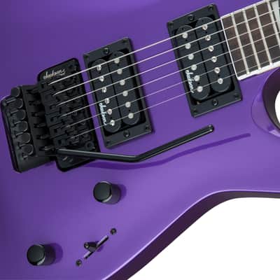 Jackson JS Series Dinky Arch Top JS32 DKA Amaranth FB Pavo Purple image 5