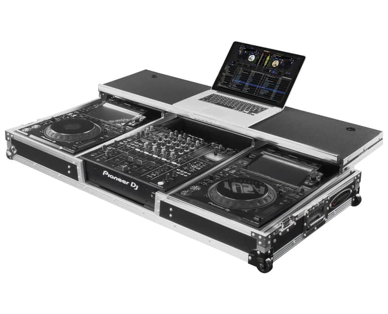 Odyssey FZGSDJMA9CDJW Pioneer DJM-A9/CDJ-3000 Glide Flight Coffin Case +Wheels image 1