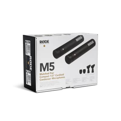 Røde M5/MP, matched pair, 1/2" condenser microphone image 3