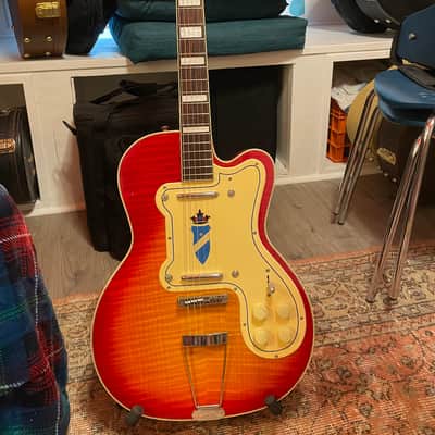 Kay K161 Thin Twin Limited Reissue, Cherry Sunburst With Original Case image 1