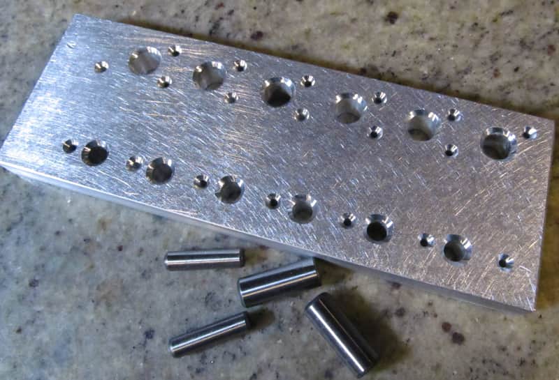Fender Kluson '70s F-style and Kluson Vintage Tuner Installing Drill Guide VK image 1