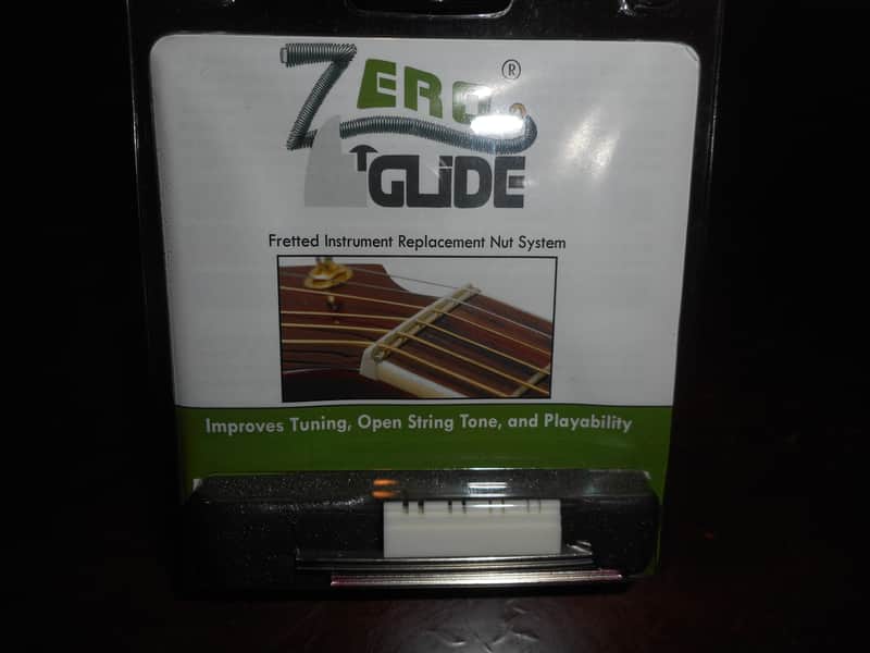 Zero Glide ZS-10 Slotted Mandolin Replacement Nut image 1