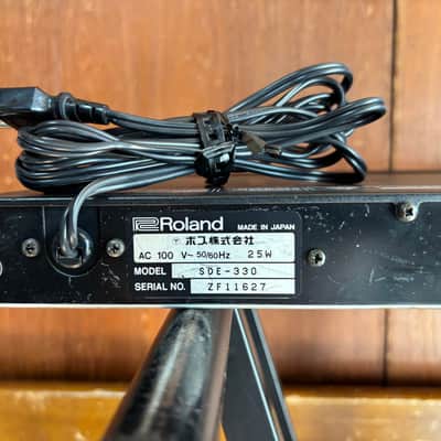 Roland SDE-330 SDE 330 Dimensional Space Delay New internal battery image 7