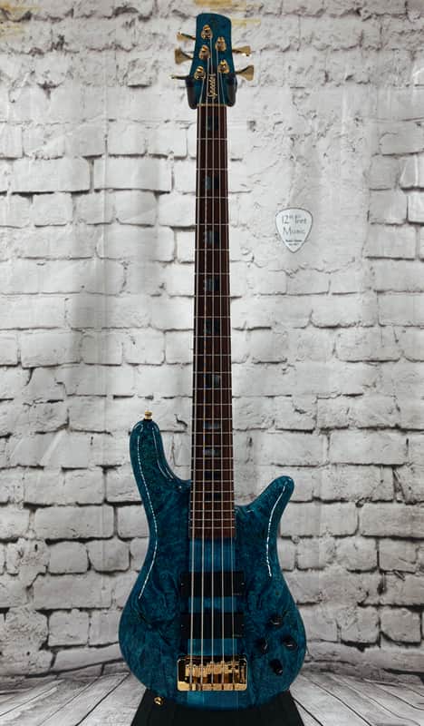 2025 Spector USA Custom Shop NS-5 - Blue Inferno