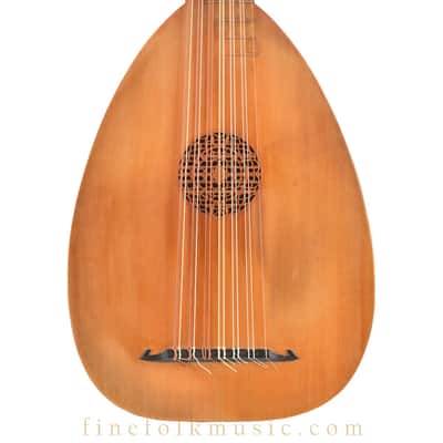 Bohr 7-course Renaissance lute 1977 image 1