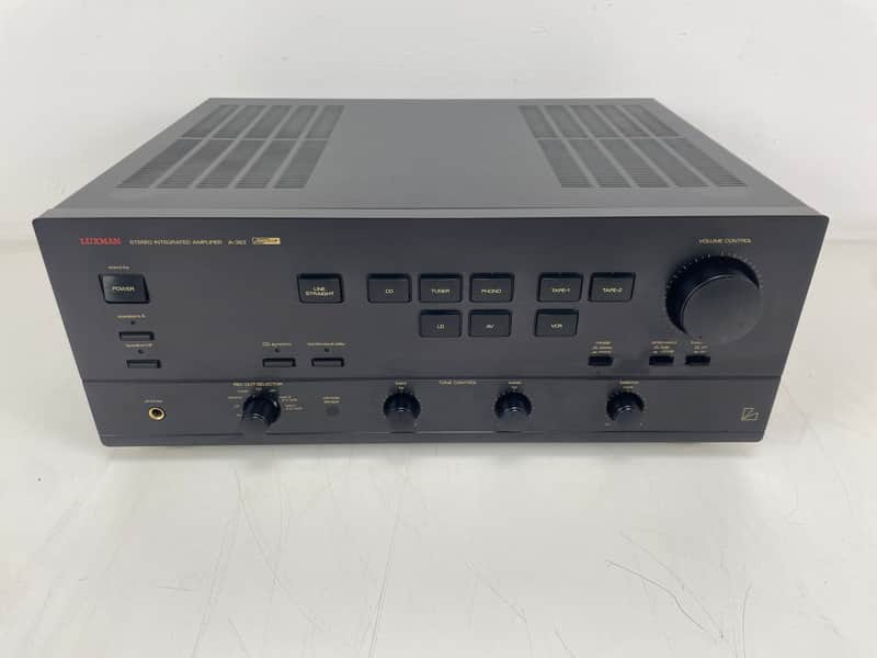 Luxman - A-383 - Stereo Integrated Amplifier - Inc. Remote - Serviced (Repaired)