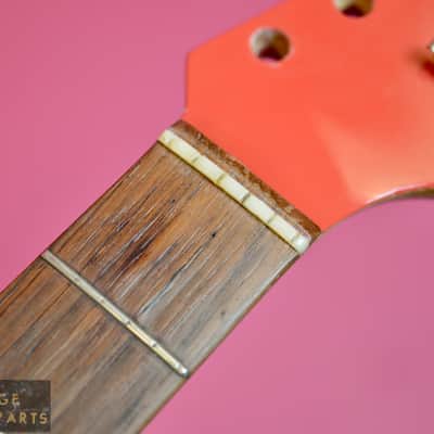 Vintage 1963 PRE-CBS Fender Jazzmaster Project Neck - Killer Tone Wood - Clay Dot Brazilian Board! image 6