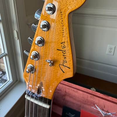 2025 Fender Custom Shop Stratocaster Limited Edition Custom Deluxe W25 NOS - Black Sparkle image 8
