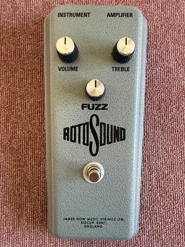 2012 Rotosound RFB1 Fuzz Reissue 515/2000 with Original Box & Paperwork image 1