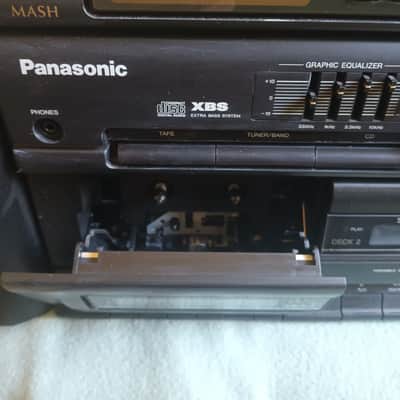 LAST CHANCE TO GET BY JUNE 15 !! Panasonic RX-DT 610 XBS 80s-00s - Black image 4
